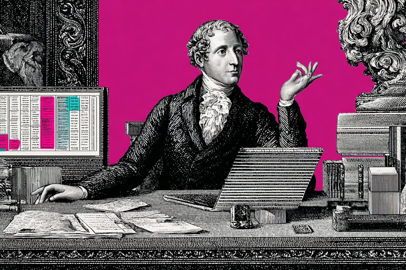 Founder comparing best ecommerce platforms for small business on a desk