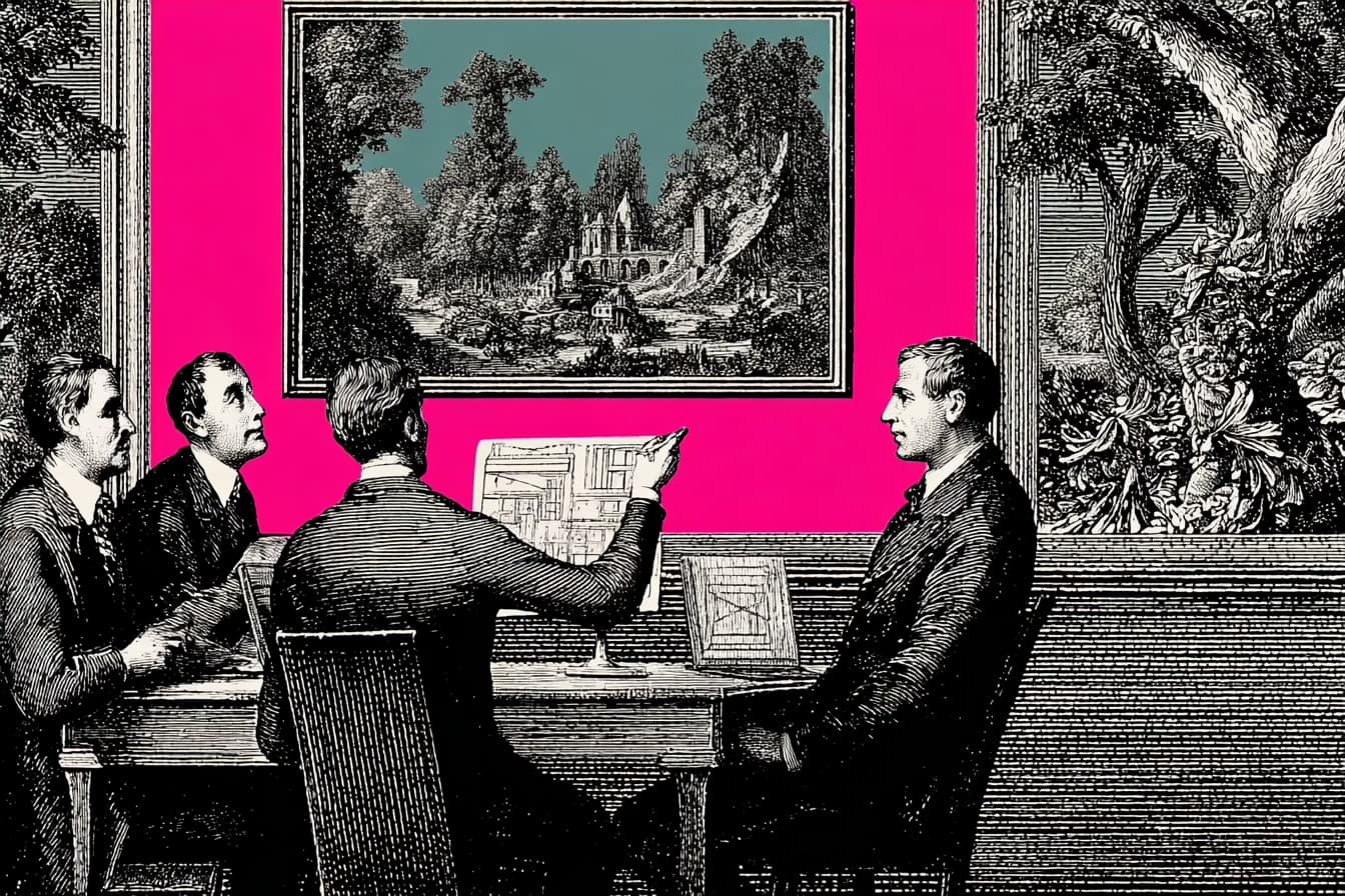 Team reviewing new CMS options before a website migration