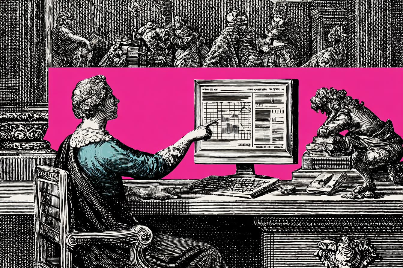Editor reviewing push notifications for news media on a publishing dashboard