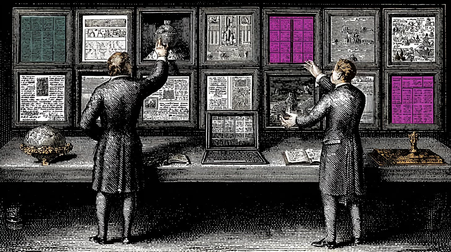 Team arranging modular user interface panels for a React application