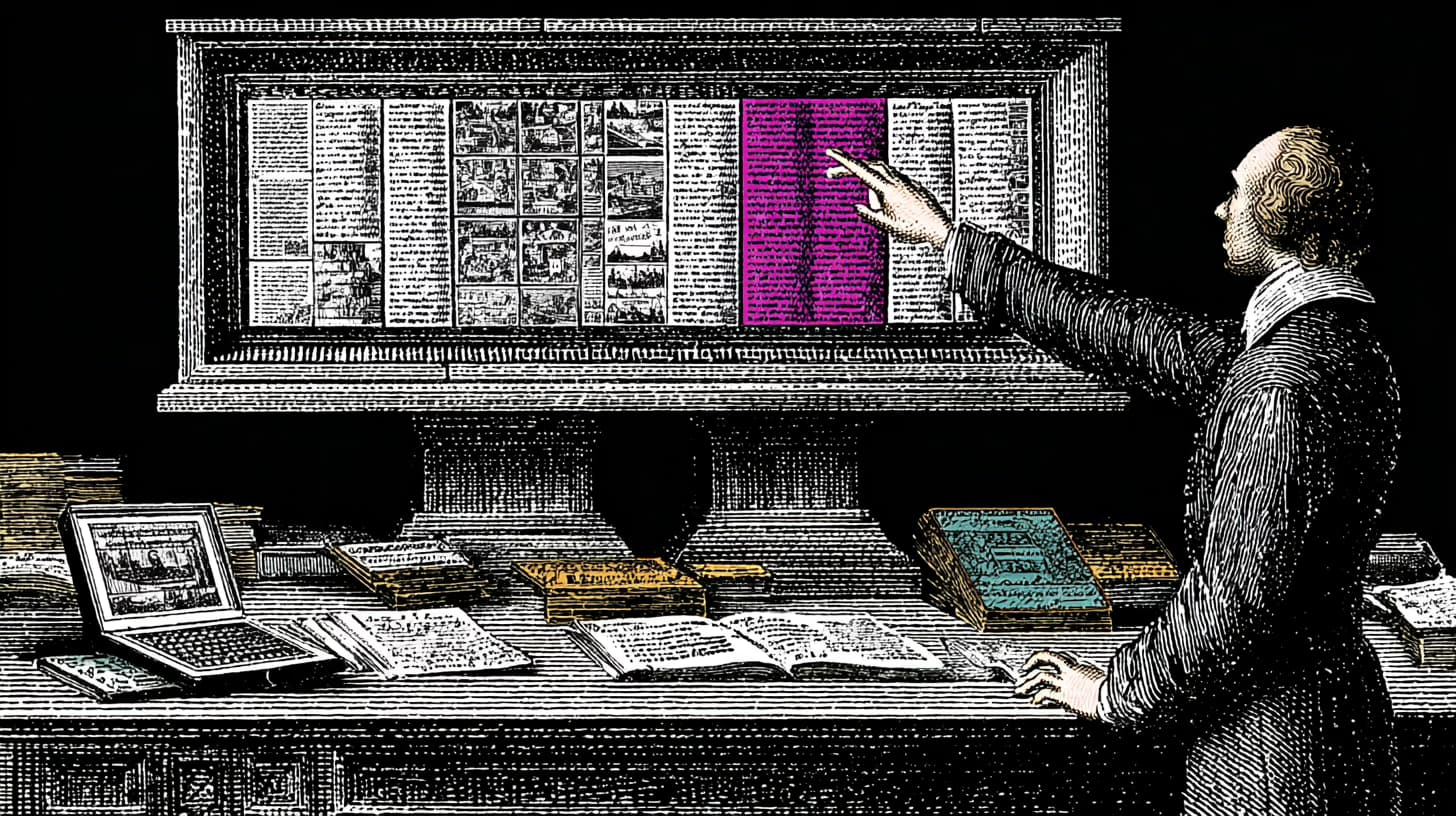 SEO specialist reviewing a website crawl dashboard and flagged pages during an audit