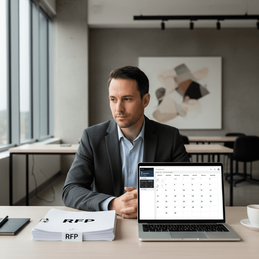 Founder deciding if a website design RFP is the right next step