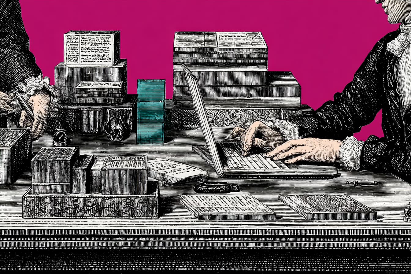 Founder reviewing ecommerce development plans for an online store launch