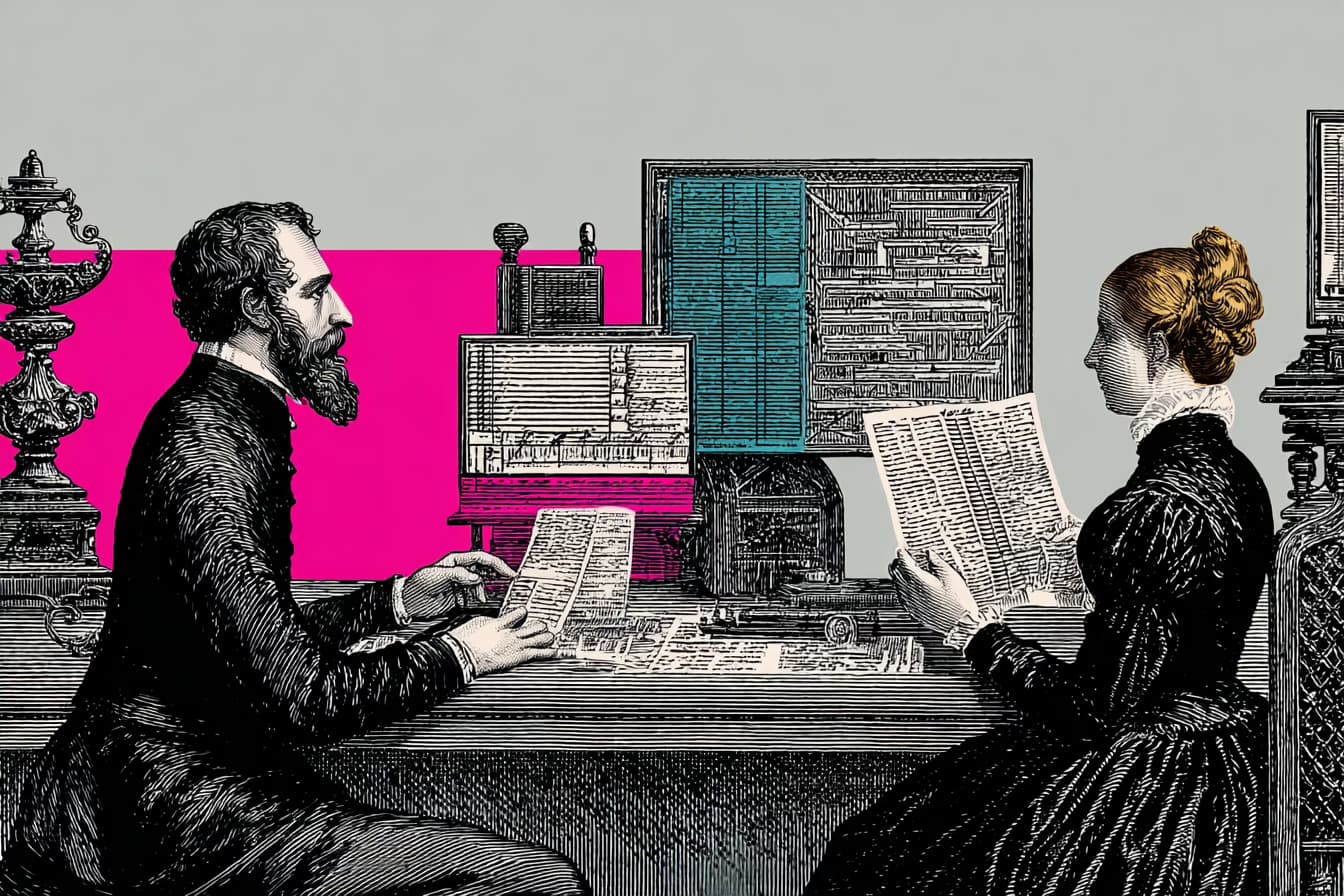 Founder reviewing fractional CTO services roadmap plan with technical advisor