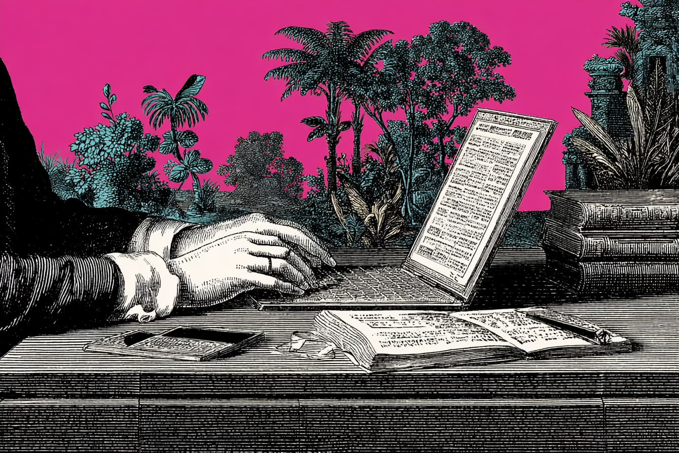 Freemium vs premium paywall models comparison on a publisher laptop