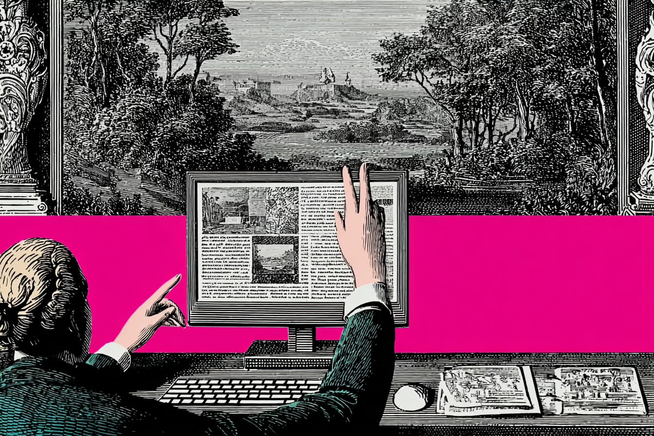 International Intrigue case study website redesign shown on a desktop screen