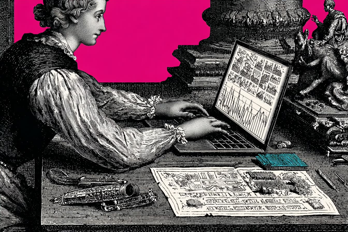 Founder reviewing product-market fit metrics before making product investment decisions