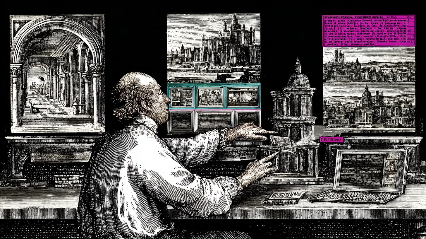 Developer building a responsive web interface with Tailwind CSS across multiple screen sizes