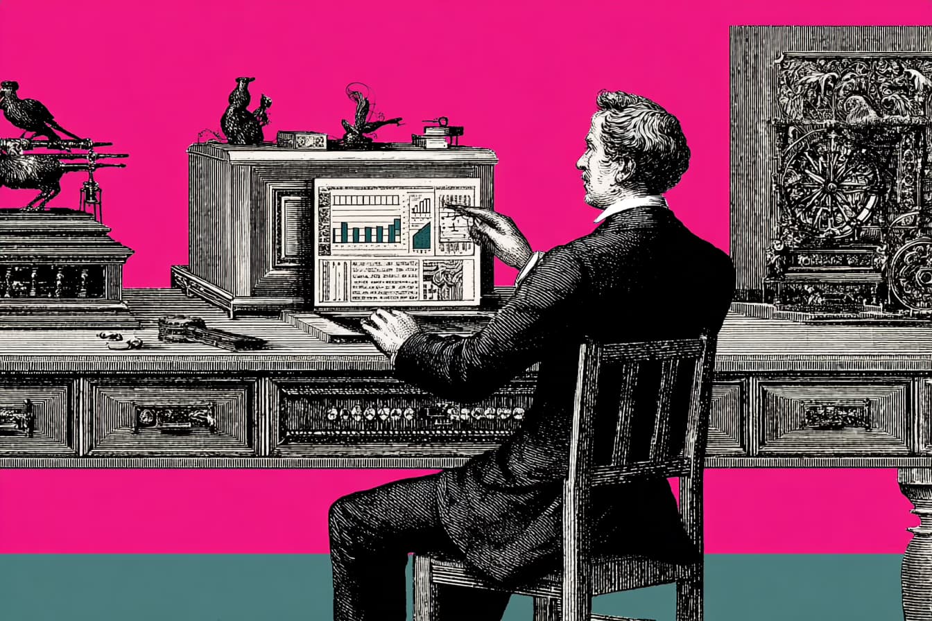 Founder reviewing testing response time metrics before product launch