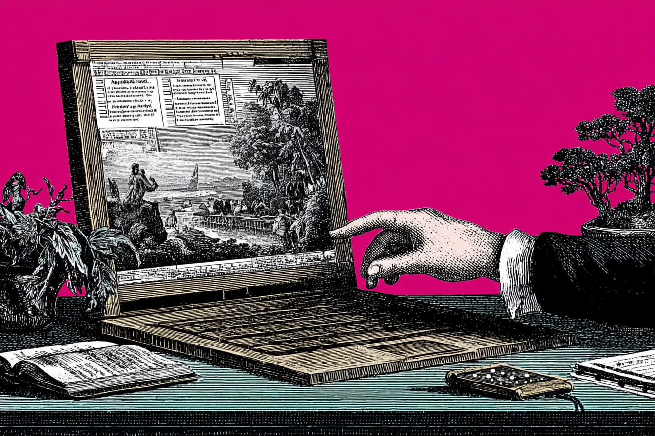 Website audit review on laptop showing site issues and performance checks