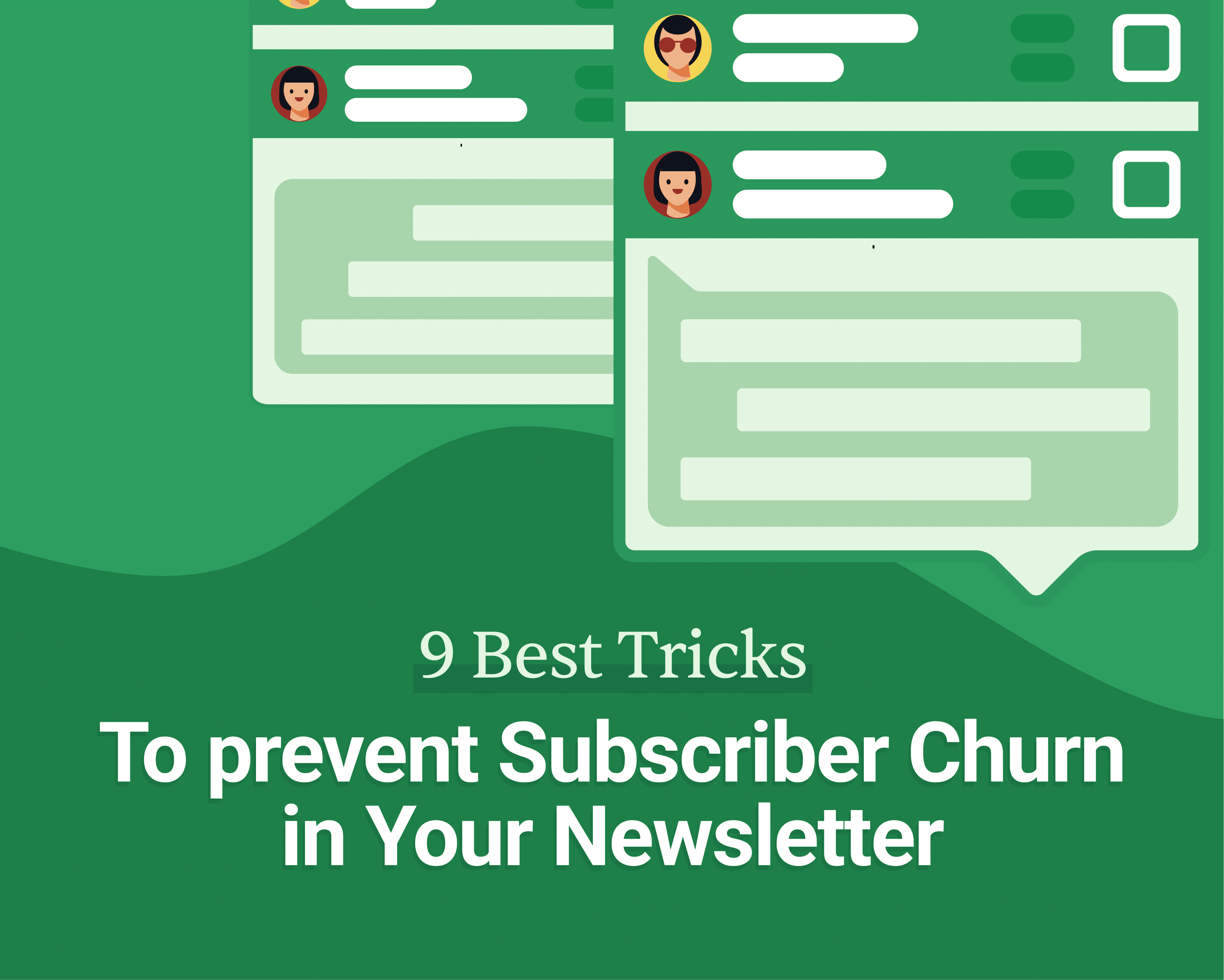 Cover Images for How to Prevent Subscription Churn in Your Newsletter